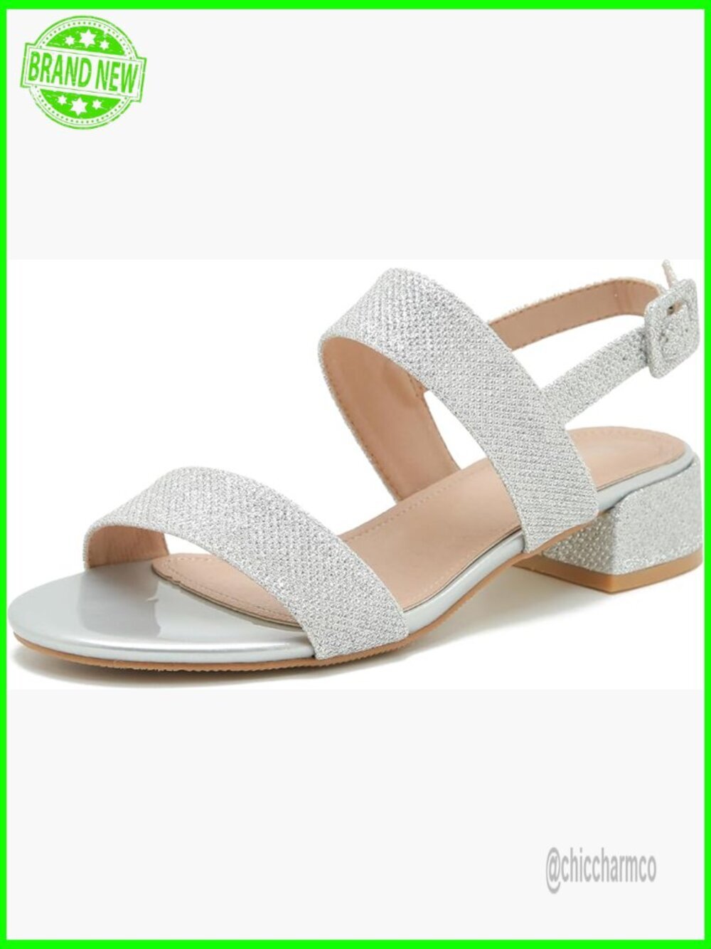 Open Toe Ankle Strap Low Block Chunky Heels Sandals Dress Pumps Shoes